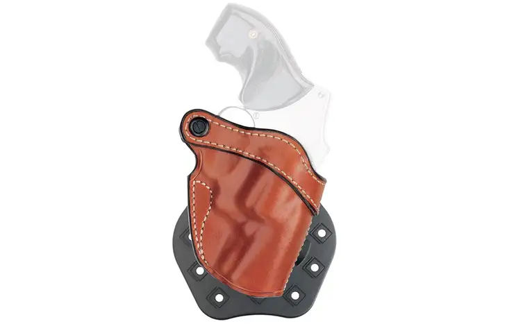 Aker Leather D.A. Revolver Strapless Open Top Holster - view 2